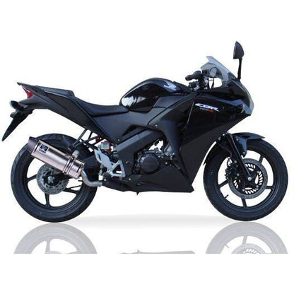 IXIL イクシル スリップオン ステンレス マフラー OH6018VSE Matt polish 493mm CBR125R 11-12年式