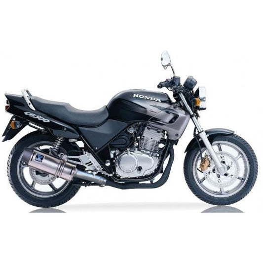 IXIL イクシル オーバル チタン スリップオン マフラー SOVE マット ポリッシュ 493 mm HONDA CB500 S '93-'04 PC26.PC32