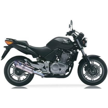 IXIL イクシル オーバル チタン スリップオン マフラー SOVE マット ポリッシュ 493 mm HONDA CBF500 '04-'11 PC39