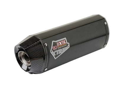 IXIL Slip-On Muffler XOVC Black HT Paint 413 mm 2.1 kg 1 pc CB600F/S HORNET/CBR600F