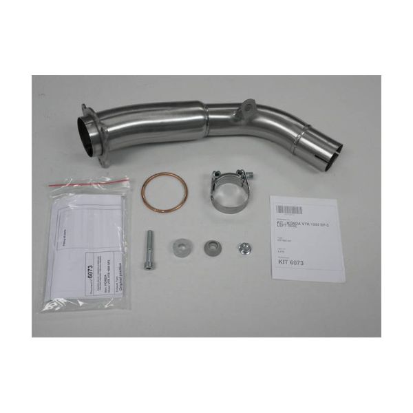 IXIL Ixil Slip-on Dual Exhaust SOVS Matte Polished 393 mm 2.1 kg 2-piece VTR1000SP-2