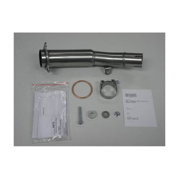 IXIL Ixil Slip-On Twin Exhaust XOVC Black HT Paint 413 mm 2.1 kg Twin VTR1000SP-2