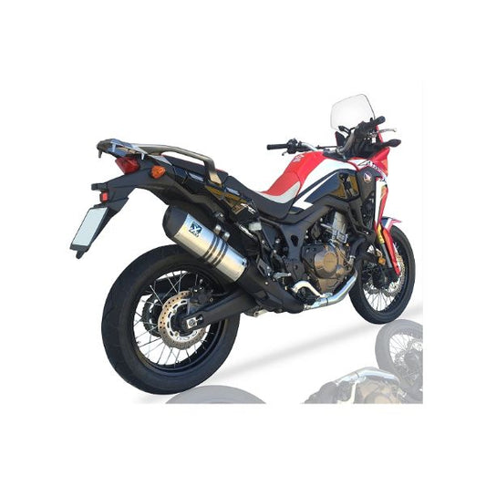 IXIL イクシル スリップオン マフラー SOVE マットポリッシュ 493 mm 3 kg 1本 CRF1000L AFRICA TWIN