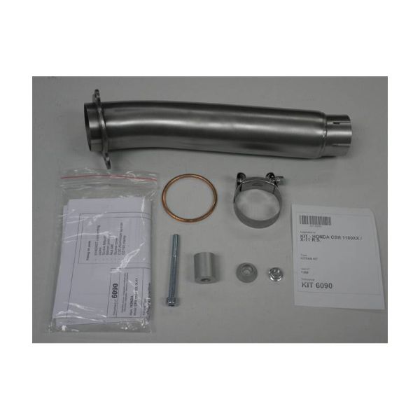 IXIL IXIL Slip-on Dual Exhaust XOVC Black HT Paint 413 mm 2.1 kg 2-piece CBR1100XX/X11 CB1100SF