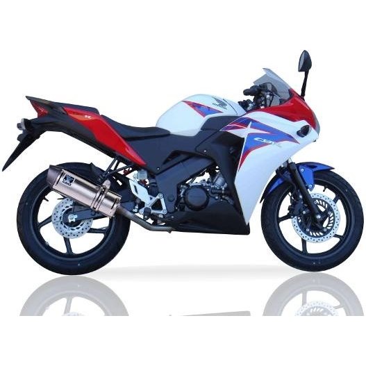 IXIL イクシル フルEX マフラー Matt polish 493 mm 3 Kg 1本 CBR125R