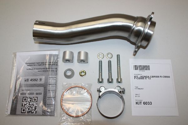 IXIL イクシル フルEX マフラー SOVS マットポリッシュ 393 mm 2.1 kg 1本 CBR500R/CB500F/CB500X