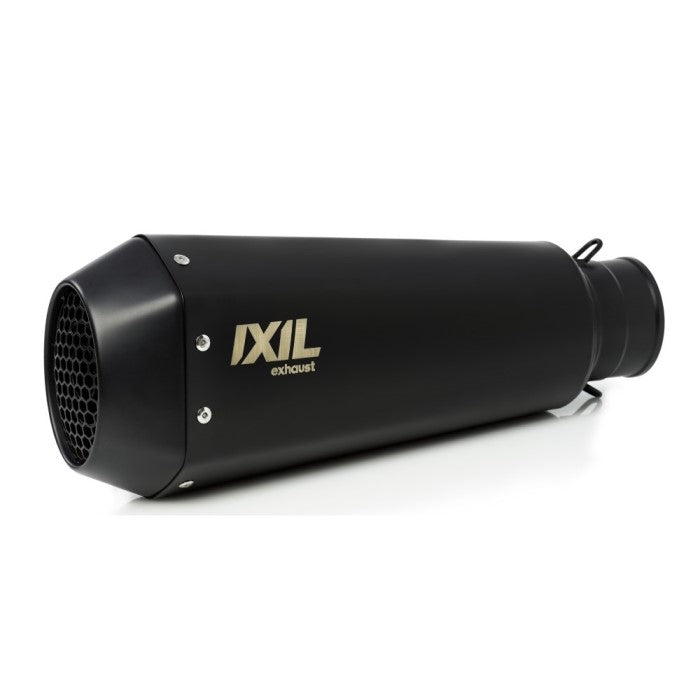 IXIL Ixil Slip-on Muffler RC1B Black HT Paint 344 mm 1.6 kg 1 piece CBR500R/CB500F/CB500X