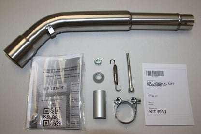 IXIL イクシル スリップオン マフラー VTI チタニウム 393 mm 1.5 kg 1本 XL125V VARADERO