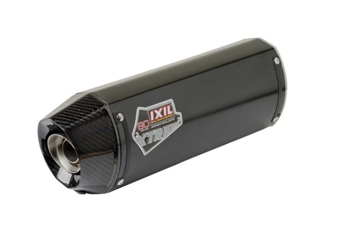 IXIL イクシル スリップオン マフラー XOVC ブラックHTペイント 393 mm 2.1 kg 1本 ZEPHYR550