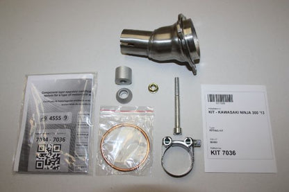 IXIL イクシル スリップオン マフラー VTI チタニウム 393 mm 1.5 kg 1本 NINJA 250-300R