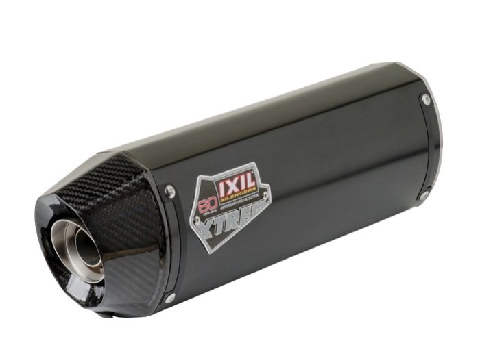 IXIL イクシル スリップオン マフラー XOVC ブラックHTペイント 393 mm 2.1 kg 1本 ER-6