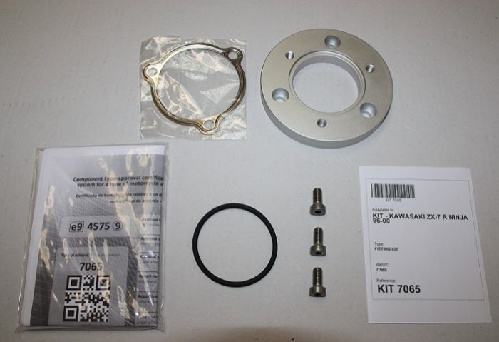 IXIL イクシル スリップオン マフラー SOVS マット ポリッシュ 393 mm 2.1 kg 1本 ZX-7R NINJA