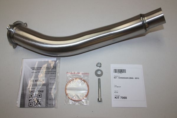 IXIL イクシル スリップオン マフラー VTI チタニウム 393 mm 1.5 kg 1本 Z800