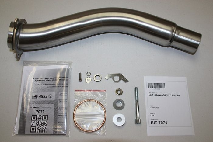 IXIL イクシル スリップオン マフラー SOVS マットポリッシュ 393 mm 2.1 kg 1本 Z750S/R