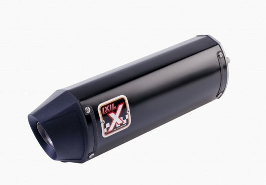 IXIL イクシル スリップオン マフラー XOVS ブラックHTペイント 393 mm 2.1 kg 1本 Z900