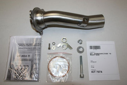 IXIL イクシル スリップオン 左右2本出し マフラー XOVS ブラックHTペイント 393 mm 2.1 kg 2本 Z1000