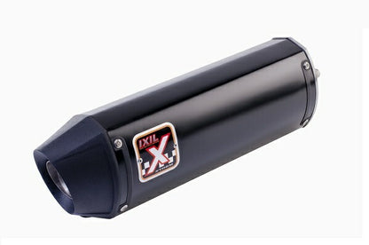 IXIL イクシル スリップオン 左右2本出し マフラー XOVS ブラックHTペイント 413 mm 3 kg 2本 Z1000