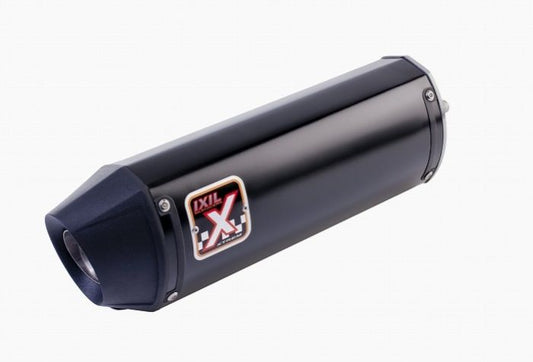 IXIL イクシル スリップオン マフラー XOVS ブラックHTペイント 393 mm 2.1 kg 1本 ZRX1100/ZRX1100 II