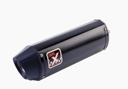 IXIL イクシル スリップオン マフラー XOVS ブラックHTペイント 393 mm 2.1 kg 1本 ZRX1200S/R