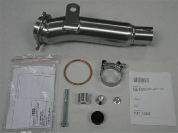 IXIL イクシル スリップオン 左右2本出し マフラー VTI チタニウム 393 mm 1.5 kg 2本 ZZR1200