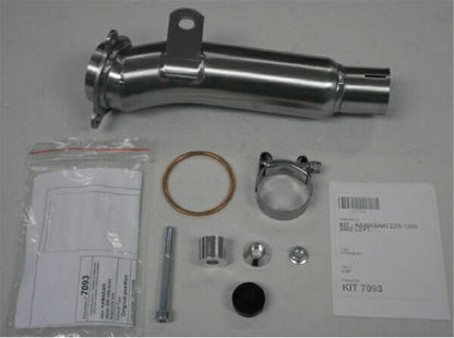 IXIL イクシル スリップオン 左右2本出し マフラー VTI チタニウム 393 mm 1.5 kg 2本 ZZR1200