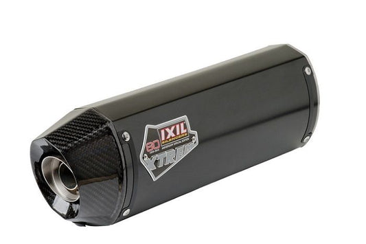 IXIL イクシル スリップオン マフラー XOVC ブラックHTペイント 393 mm 2.1 kg 1本 ZX-6R ZX636R