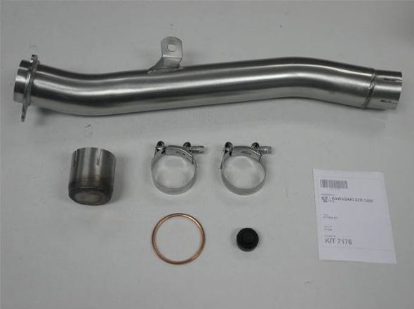 IXIL イクシル スリップオン マフラー XOVS ブラックHTペイント 393 mm 2.1 kg 1本 ZZR1400