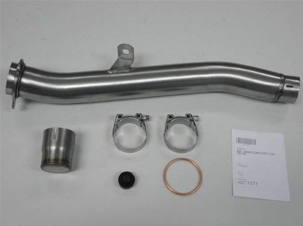 IXIL イクシル スリップオン マフラー XOVS ブラックHTペイント 393 mm 2.1 kg 1本 ZZR1400