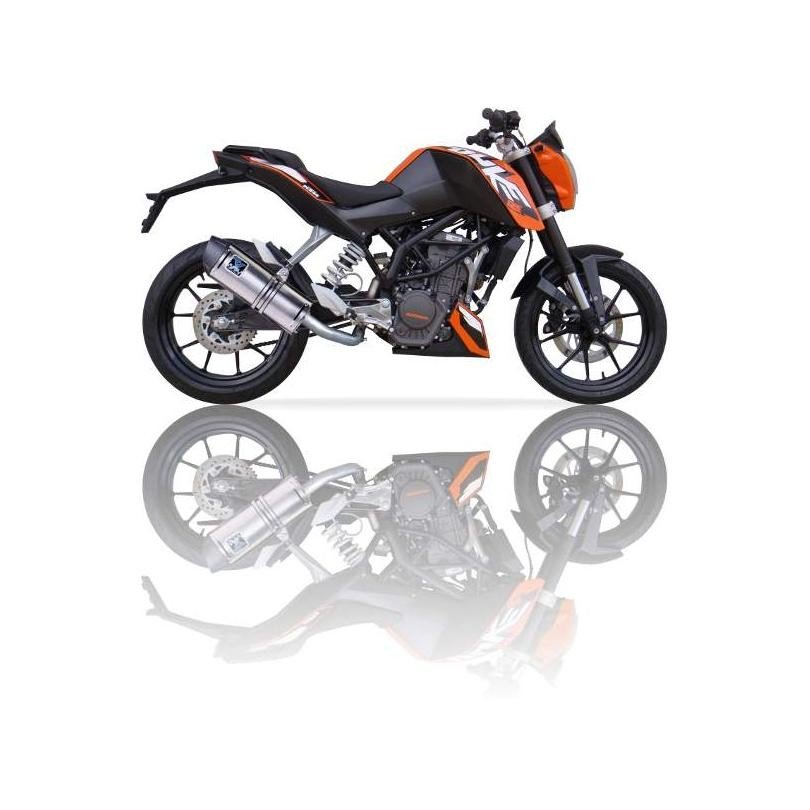 IXIL イクシル スリップオン マフラー SOVE マットポリッシュ 493 mm 3 kg 1本 DUKE 125/DUKE 200