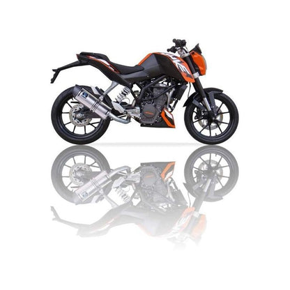 IXIL イクシル スリップオン マフラー SOVE マットポリッシュ 493 mm 3 kg 1本 DUKE 125/DUKE 200