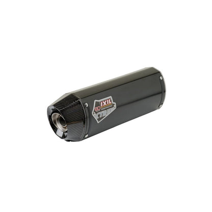 IXIL イクシル スリップオン マフラー XOVC ブラックHTペイント 393 mm 2.1 kg 1本 RC125/200