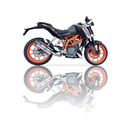 IXIL イクシル スリップオン マフラー SOVE マットポリッシュ 493 mm 3 kg 1本 DUKE 390