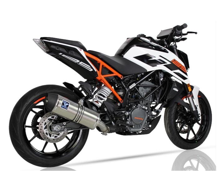 IXIL イクシル スリップオン マフラー SOVE マットポリッシュ 493 mm 3 kg 1本 DUKE 125/RC 125-200-390