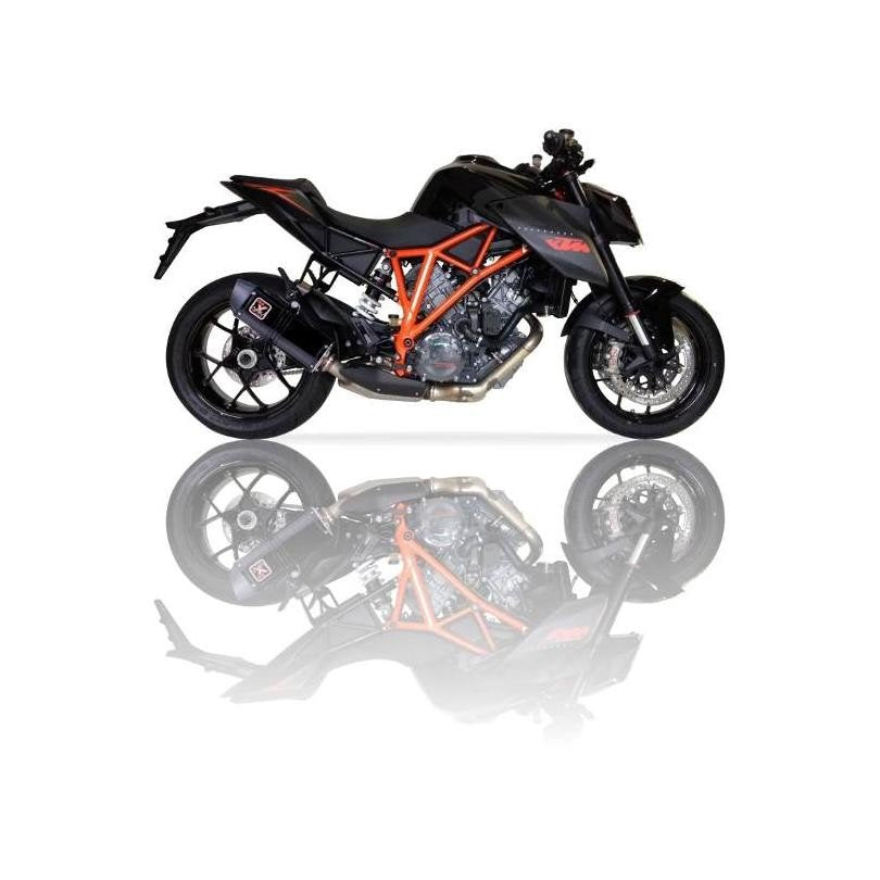 IXIL イクシル スリップオン マフラー XOVS ブラックHTペイント 393 mm 2.1 kg 1本 SUPERDUKE 1290