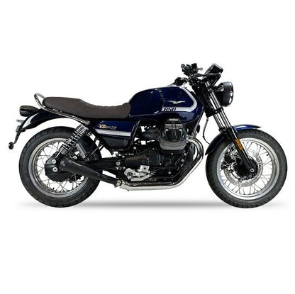 IRONHEAD アイアンヘッド スリップオン 左右2本出し マフラー OVC11SSB マットブラック 220 mm 1.2 kg 2本 V7