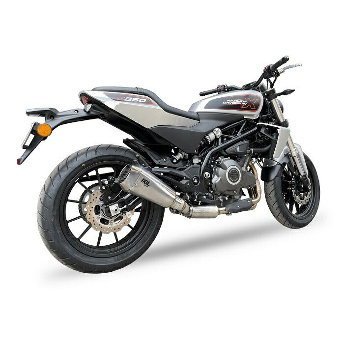 IXIL イクシル スリップオン マフラー RC1 マットポリッシュ 344 mm 1.6 kg 1本 X350