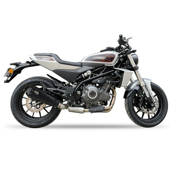 IXIL イクシル スリップオン マフラー RC1B ブラックHTペイント 344 mm 1.6 kg 1本 X350