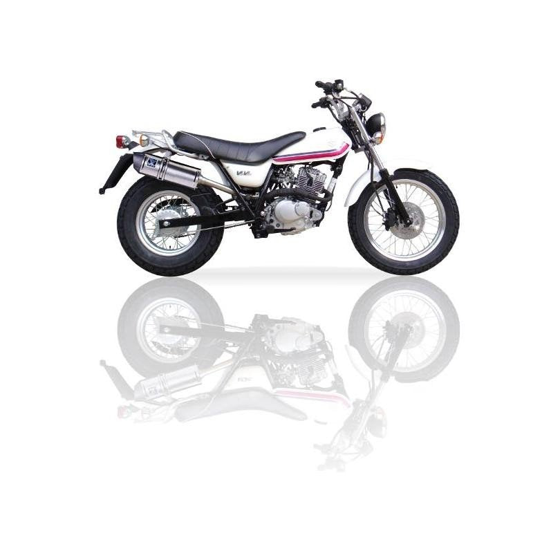 IXIL イクシル スリップオン マフラー SOVE マットポリッシュ 493 mm 3 kg 1本 VANVAN125