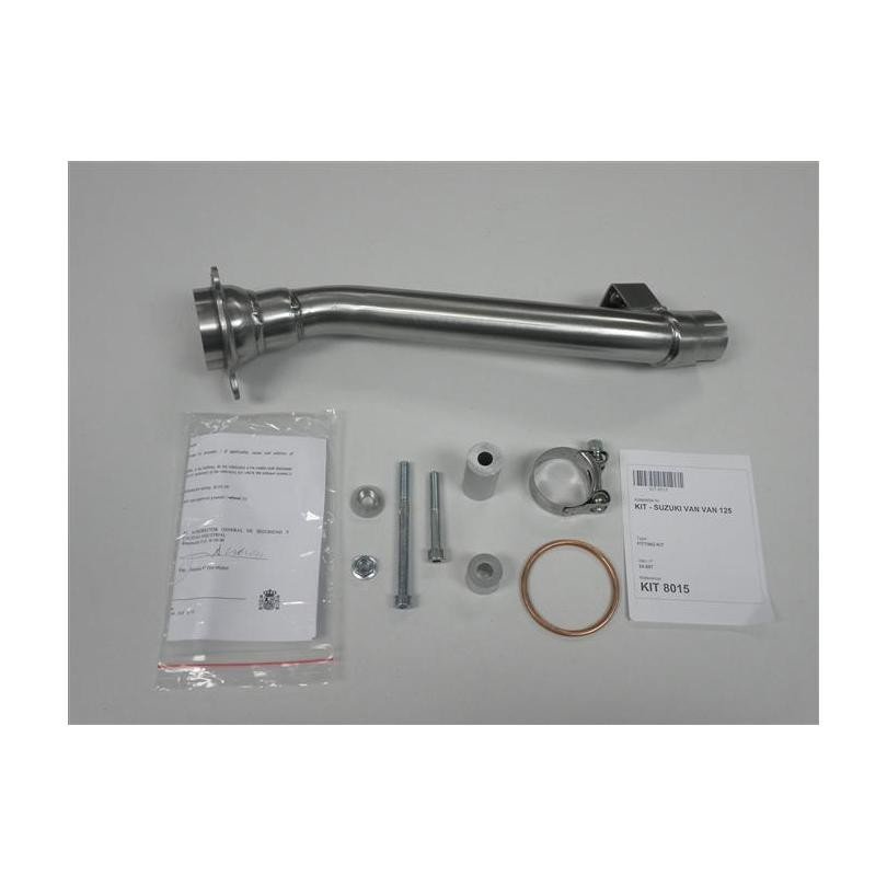 IXIL イクシル スリップオン マフラー XOVS ブラックHTペイント 393 mm 2.1 kg 1本 VANVAN125