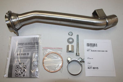 IXIL イクシル スリップオン マフラー SOVS マットポリッシュ 393 mm 2.1 kg 1本 VANVAN125