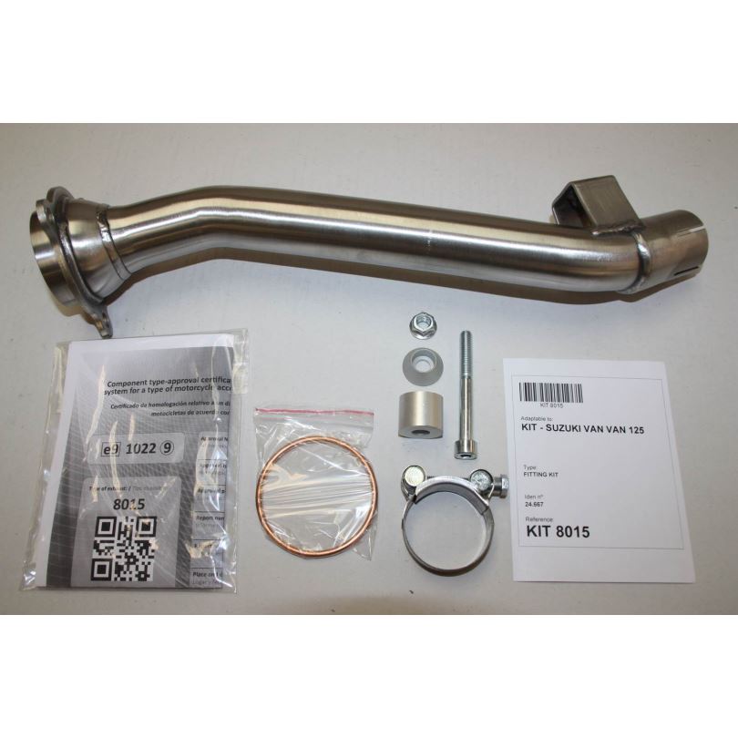 IXIL イクシル スリップオン マフラー SOVE マットポリッシュ 493 mm 3 kg 1本 VANVAN125