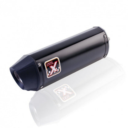 IXIL イクシル スリップオン マフラー XOVS ブラックHTペイント 393 mm 2.1 kg 1本 GS500E