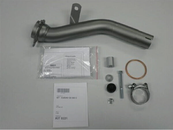 IXIL Ixil Slip-On Muffler VTI Titanium 393 mm 1.5 kg 1 pc. GS500E