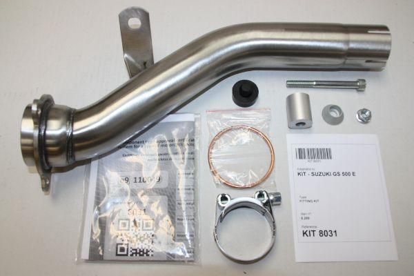 IXIL イクシル スリップオン マフラー XOVC ブラックHTペイント 393 mm 2.1 kg 1本 GS500E