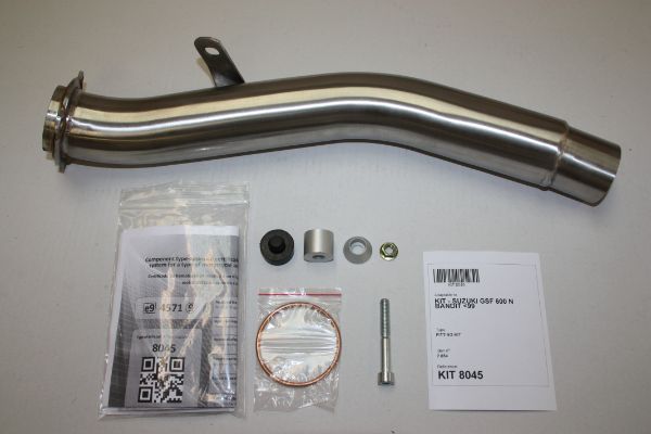 IXIL イクシル スリップオン マフラー SOVS マットポリッシュ 393 mm 2.1 kg 1本 GSF600N BANDIT