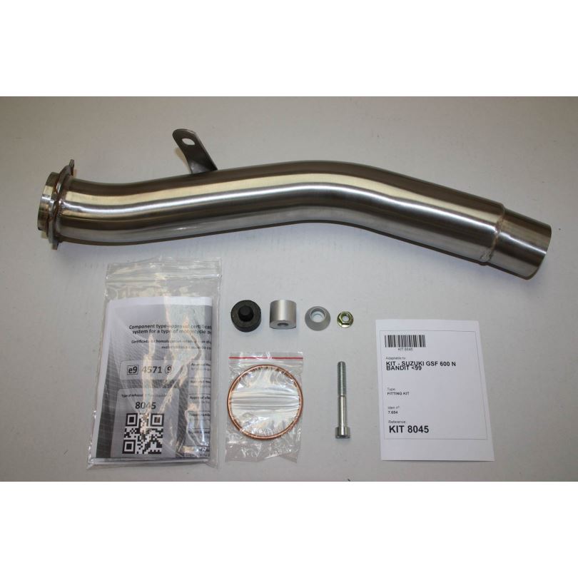 IXIL イクシル スリップオン マフラー SOVE マット ポリッシュ 493 mm 3 kg 1本 GSF600N BANDIT