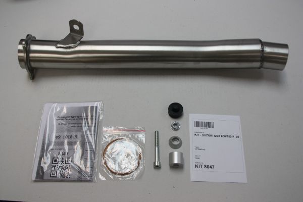 IXIL イクシル スリップオン マフラー SOVS マットポリッシュ 393 mm 2.1 kg 1本 GSX600F/GSX750F