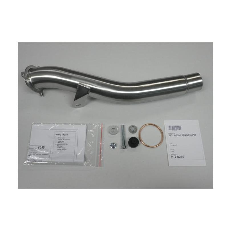 IXIL イクシル スリップオン マフラー XOVS ブラックHTペイント 393 mm 2.1 kg 1本 GSF650N/S BANDIT/GSF1200N BANDIT