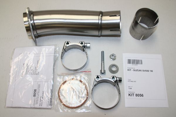 IXIL イクシル スリップオン マフラー XOVC ブラックHTペイント 393 mm 2.1 kg 1本 SV650S