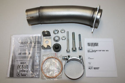 IXIL イクシル スリップオン マフラー SOVS マットポリッシュ 393 mm 2.1 kg 1本 GSF650N/S BANDIT GSX650F